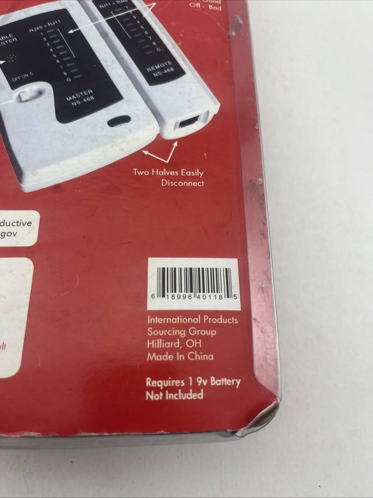 Inland Network Cable Tester + Case