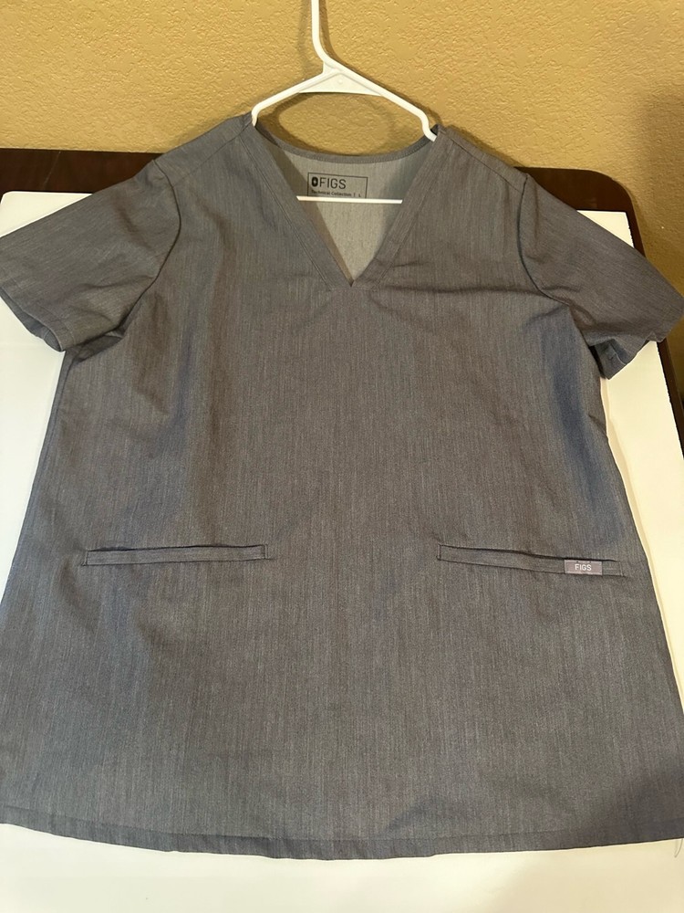 figs women scrub Top  large top