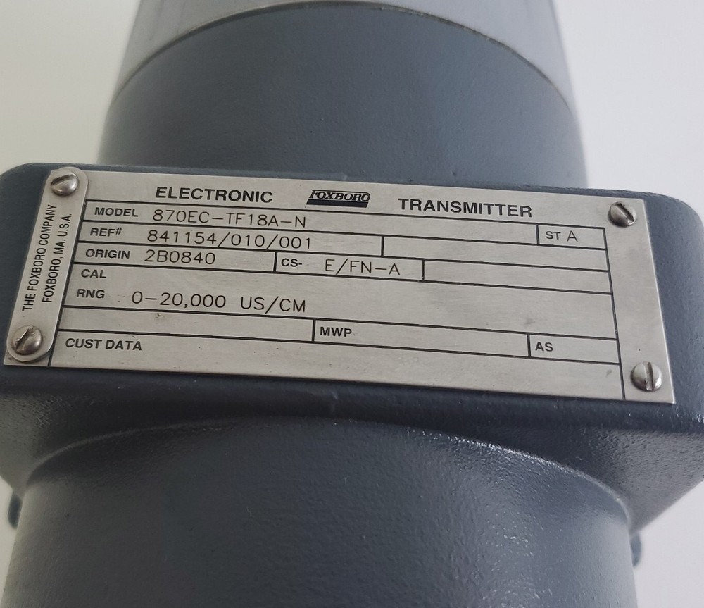 Foxboro Electronic Transmitter 870EC-TF18A-N