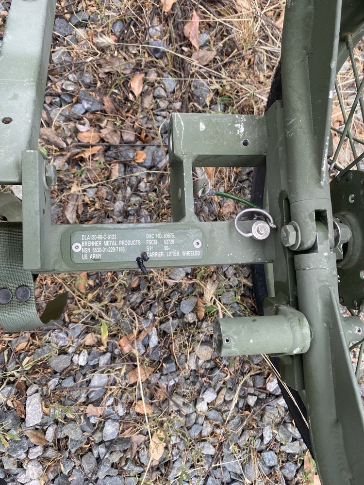 Vintage Wheeled Litter Carrier