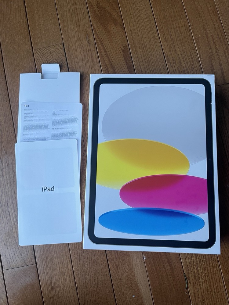 Apple iPad A3354 11-inch (A16) Silver 128GB, EMPTY BOX ONLY