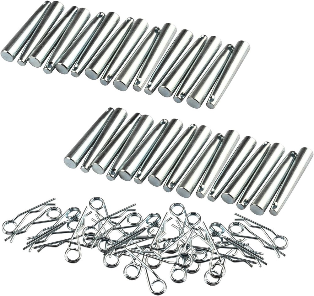 30 Sets Conical Coupler Pins with R-Clip Stage Lights Truss Replace Accessories