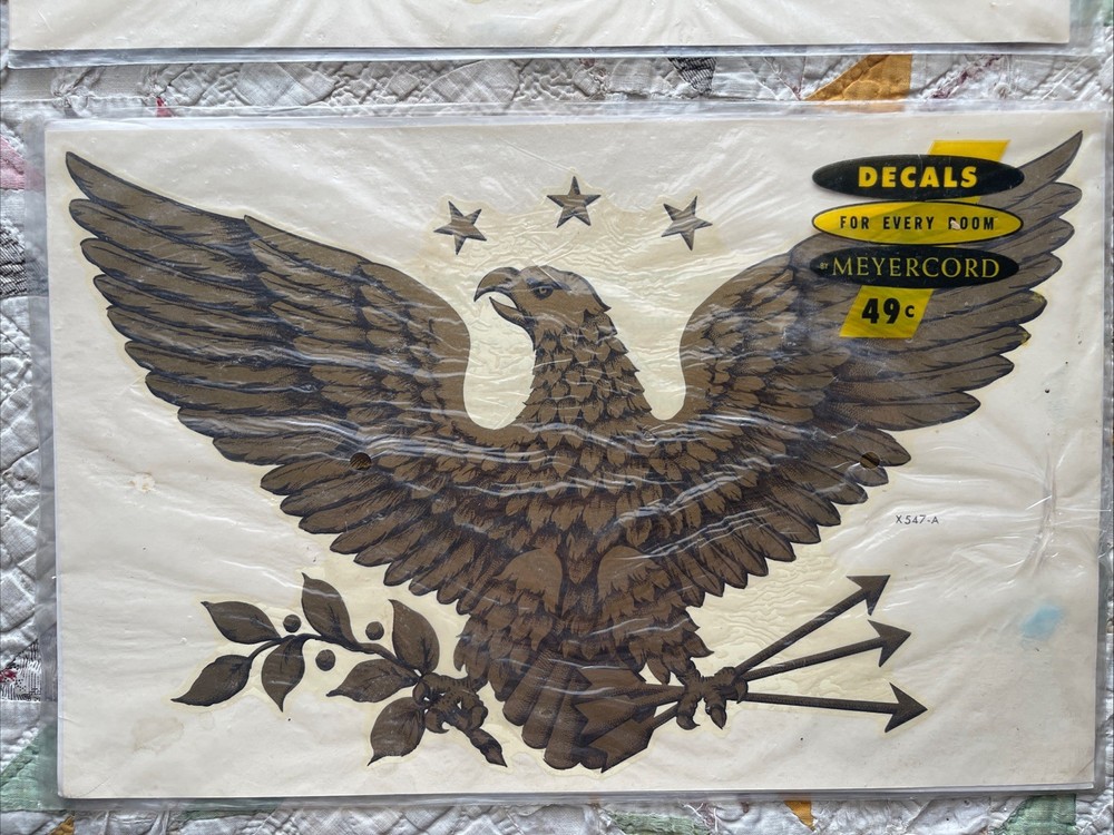 MEYERCORD DECALS EAGLES