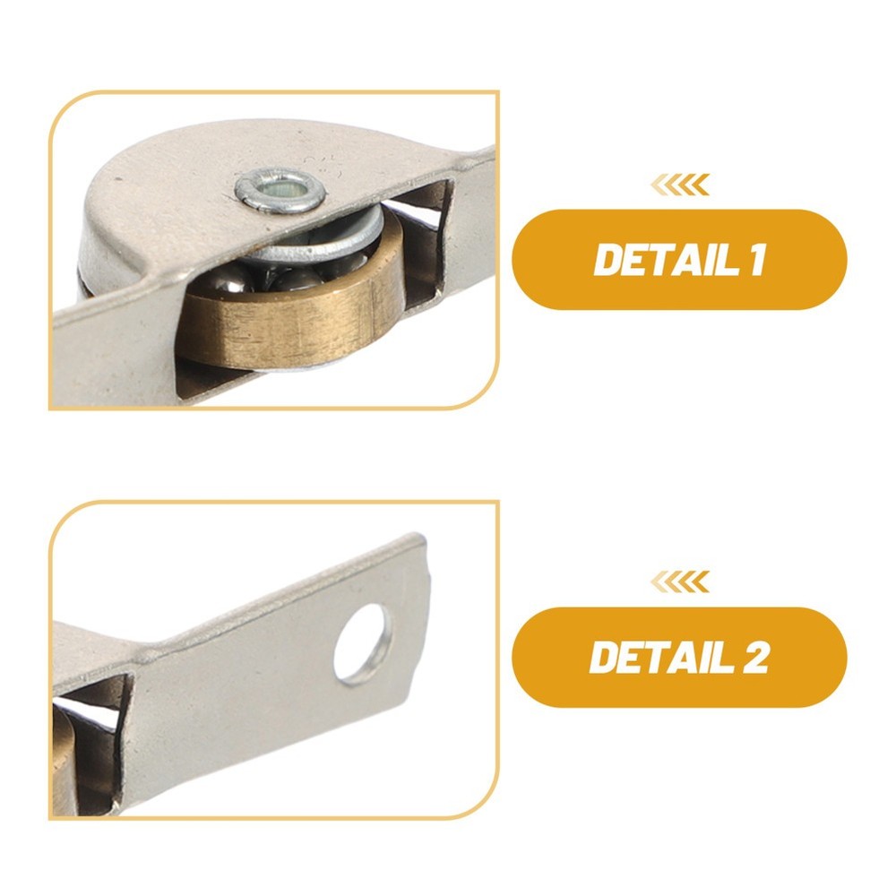 10 Pcs Sliding Door Replacement Rollers Cabinets Doors Pulleys for