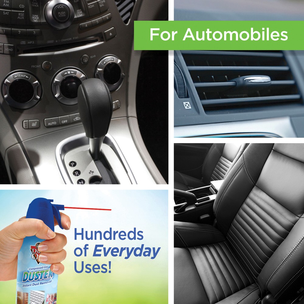 DUST-OFF RET10522 Compressed Gas Duster (2 Pack)