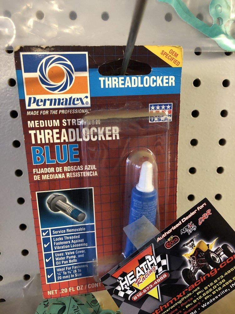 Permatex Medium Strength ThreadLocker Blue￼