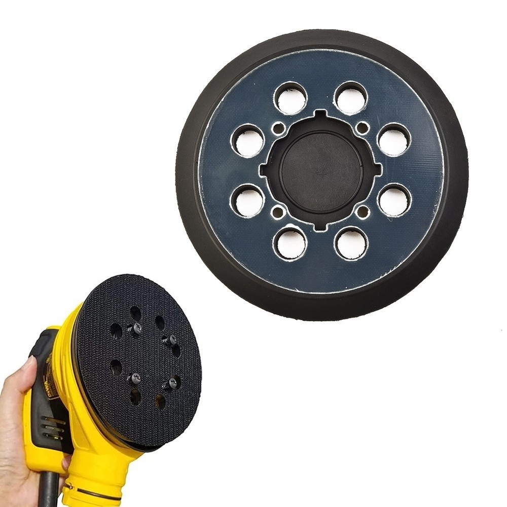 125mm/5 8-Hole Hook&Loop Sanding Pad Backing Pad For DWE6423 Sander Replace