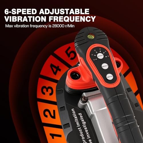 Tile Vibration Tool with Suction Cup, Tile Installation Leveling Machine, 11”