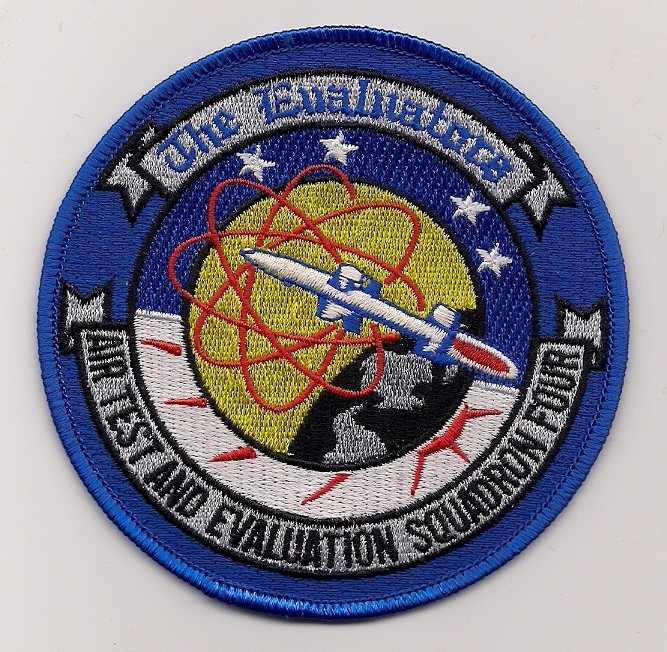 AIRTEVRON VX-4 EVALUATORS FIGHTER TEST and EVALUATION SQN patch