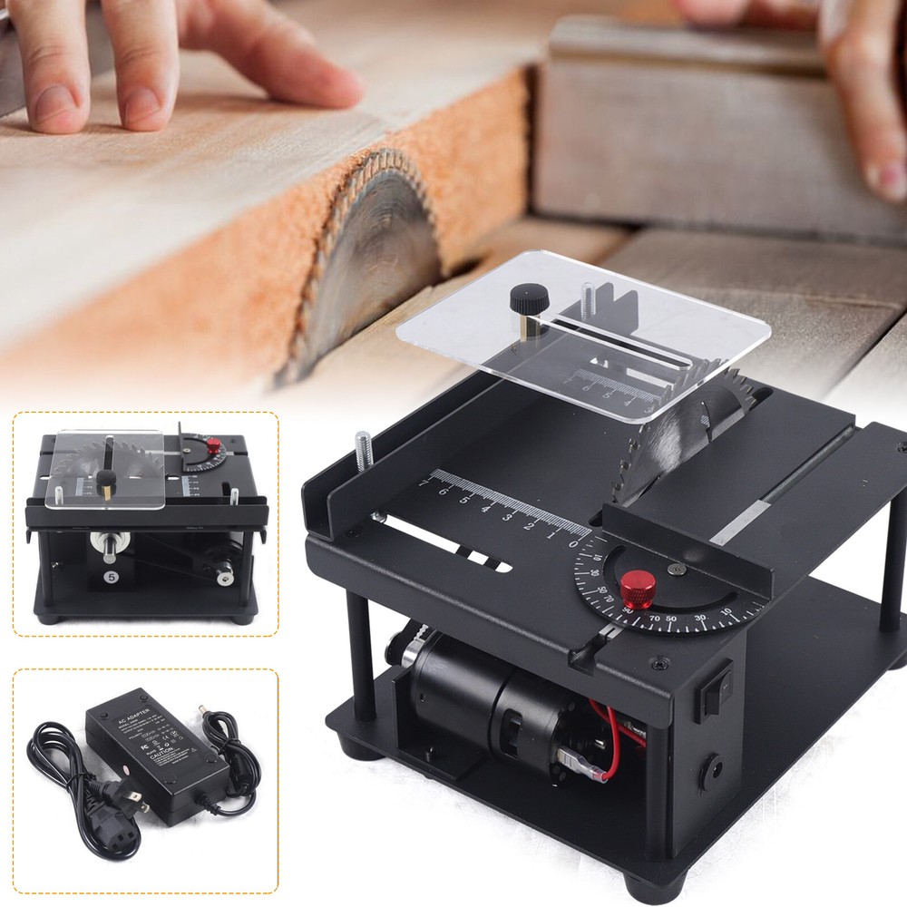 Precision Mini Table Saw Blade Woodworking Multi-Functional Cutting Machine