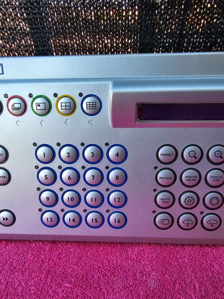 Dedicated Micros KBS3 2005 DVR CCTV Joystick Keyboard - Gray