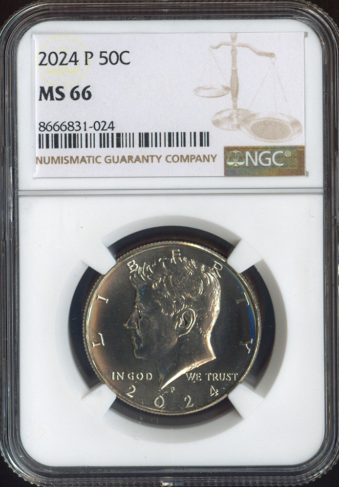 2024 Kennedy Half Dollar NGC MS66 Quality