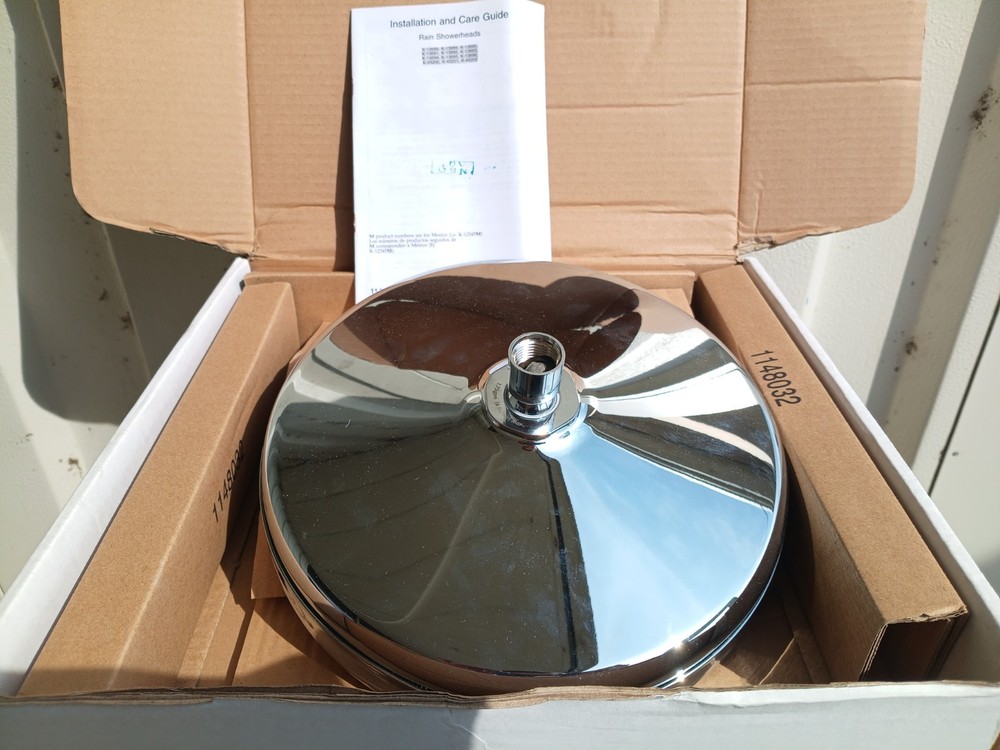 Kohler 10" Single-Function Rainhead - Silver