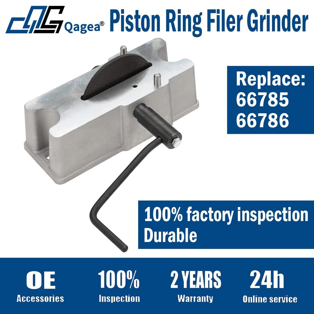 Manual Piston Ring Filer includes 120 Grit Carbide Grinding Wheel Replace
