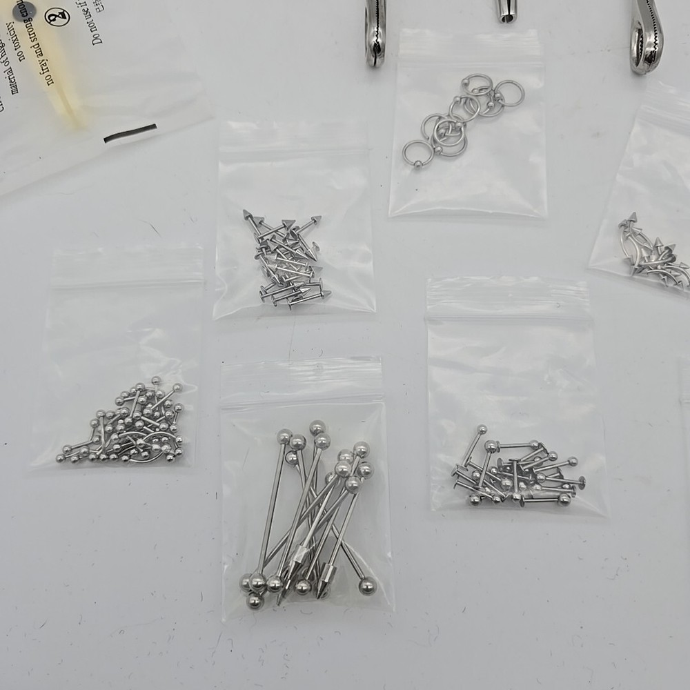 Lot for BODY PIERCING Forceps Kit Open box