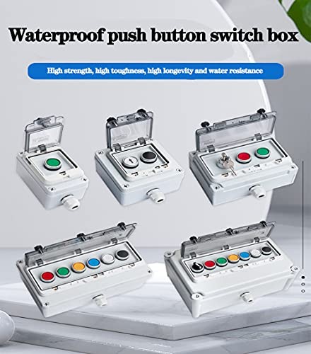 Push Button Box Momentary Green Push Button Green instantaneous switch box