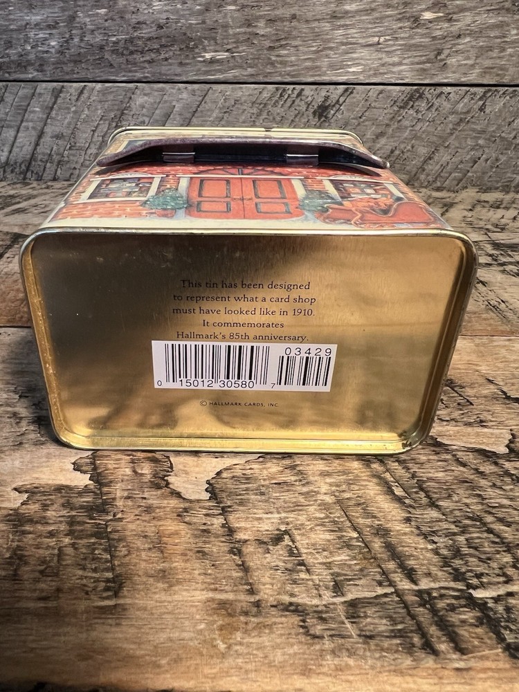 Hallmark 85 Anniversary Tin 1995 Tin Container Home Decor