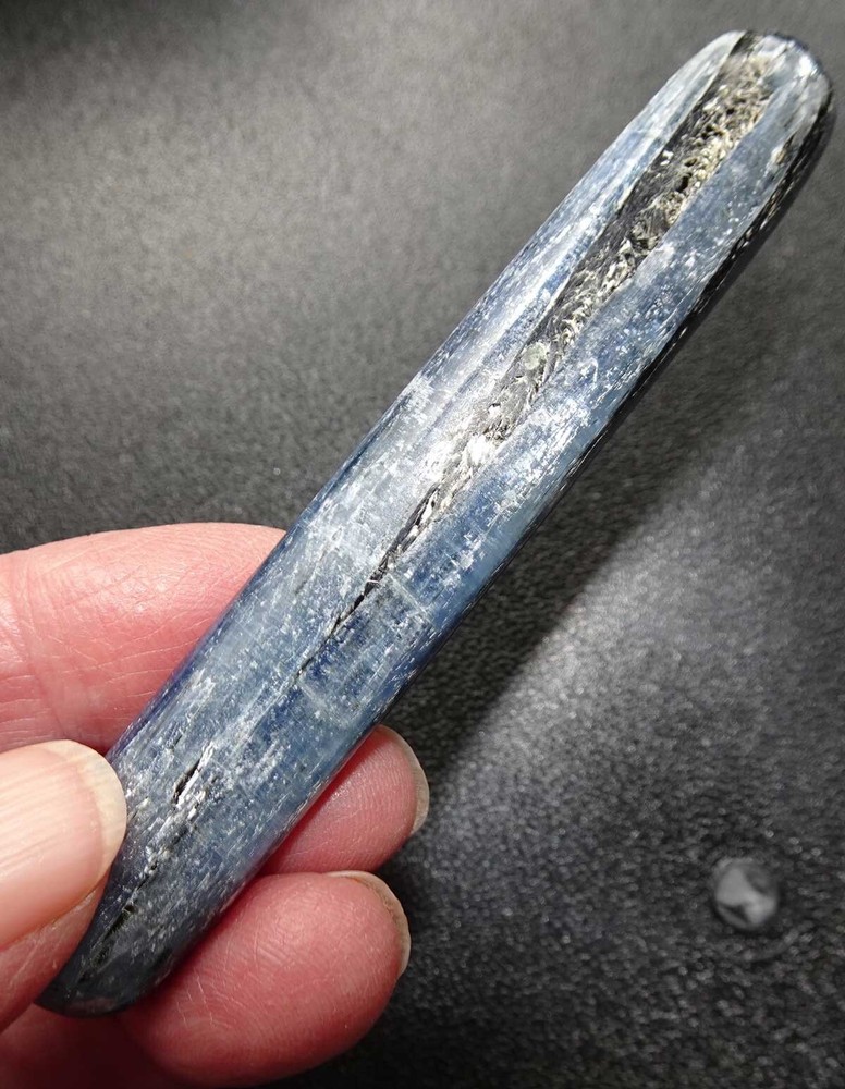 Blue Kyanite Polished Wand Reflex Point sc814c