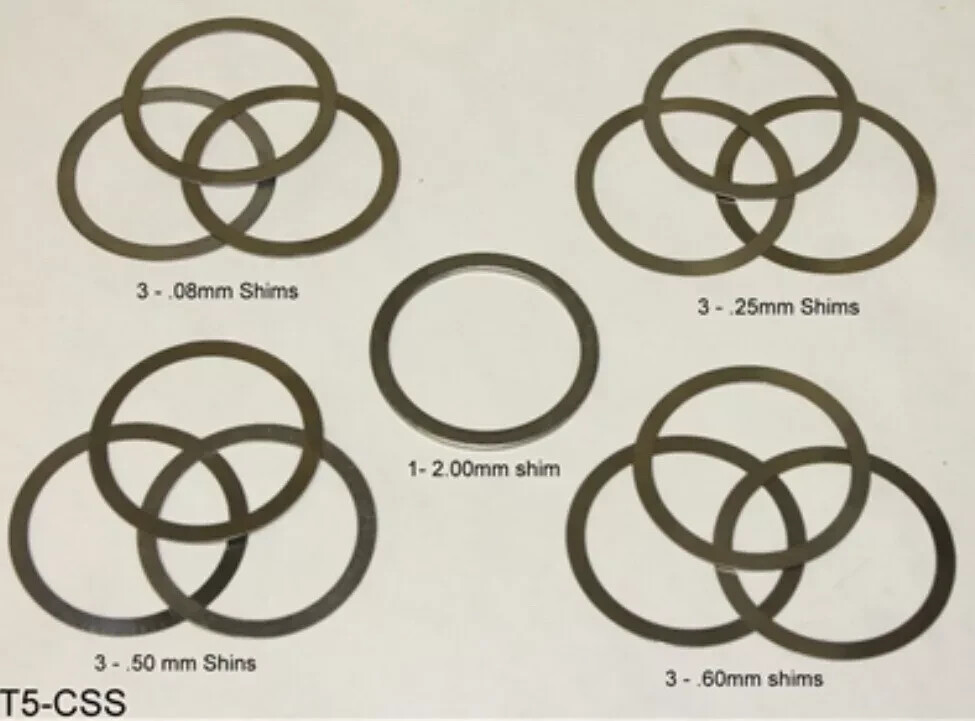 Borg Warner T5 World Class Counter Shaft Shim Kit