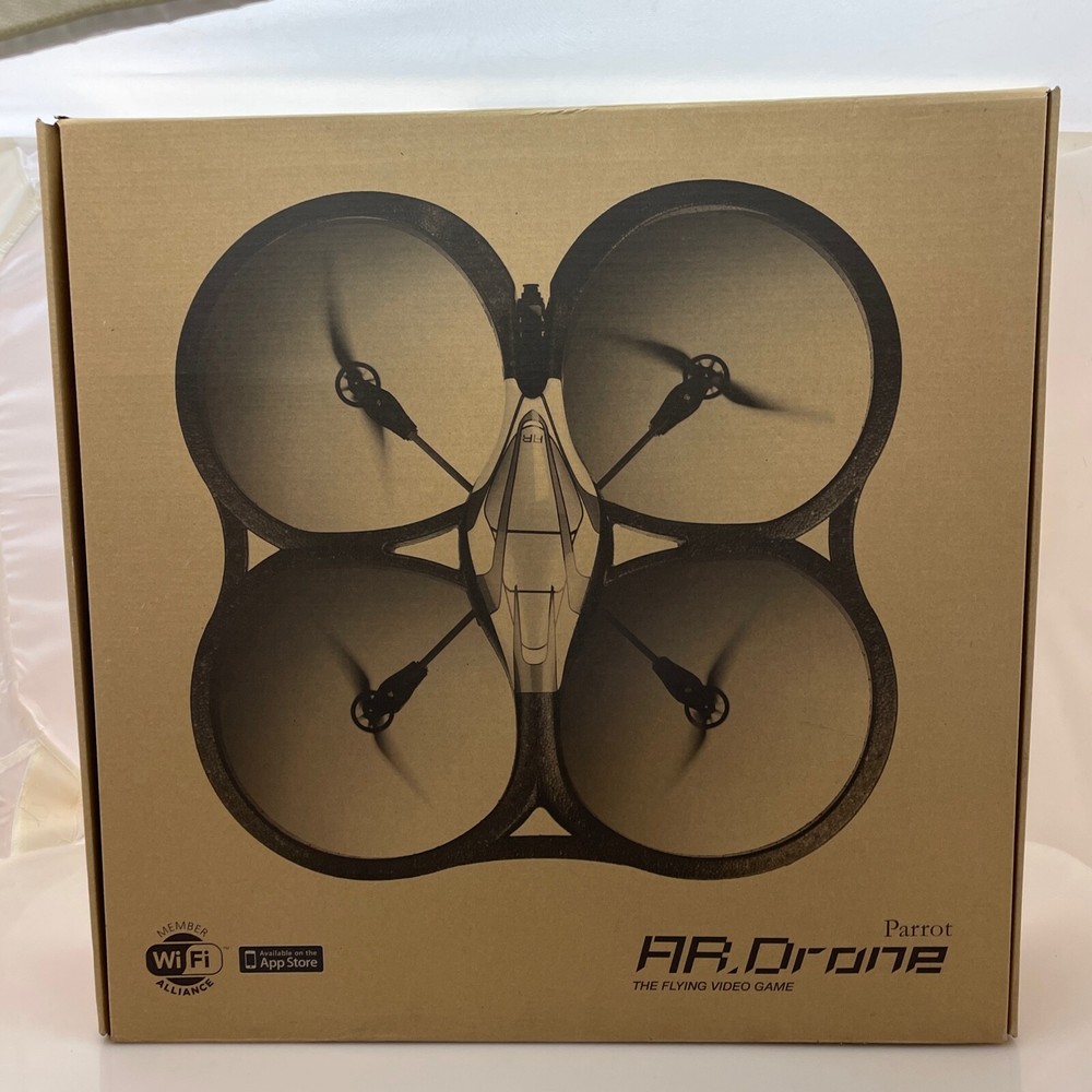 Parrot- A.R. Drone The Flying Video Game -Complete In Box