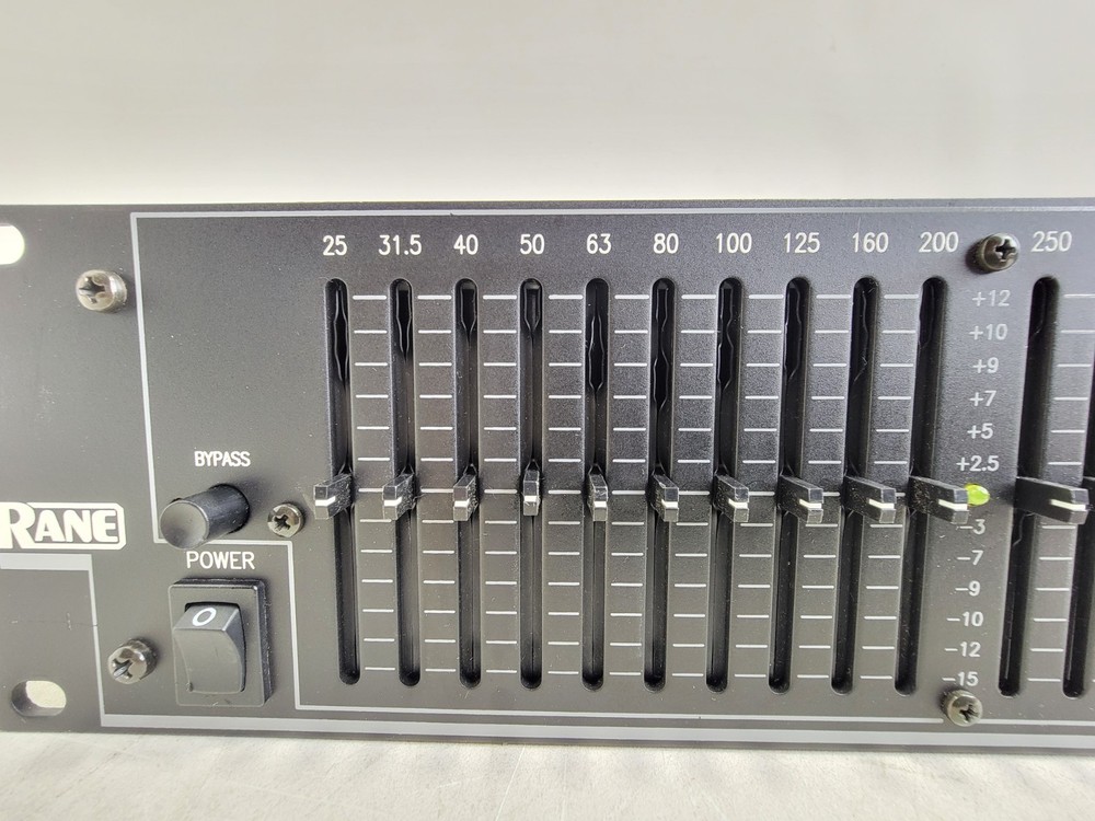 RANE GE30 GE 30 Graphic EQ Equalizer - Nice Cosmetics - Untested - Please Read!