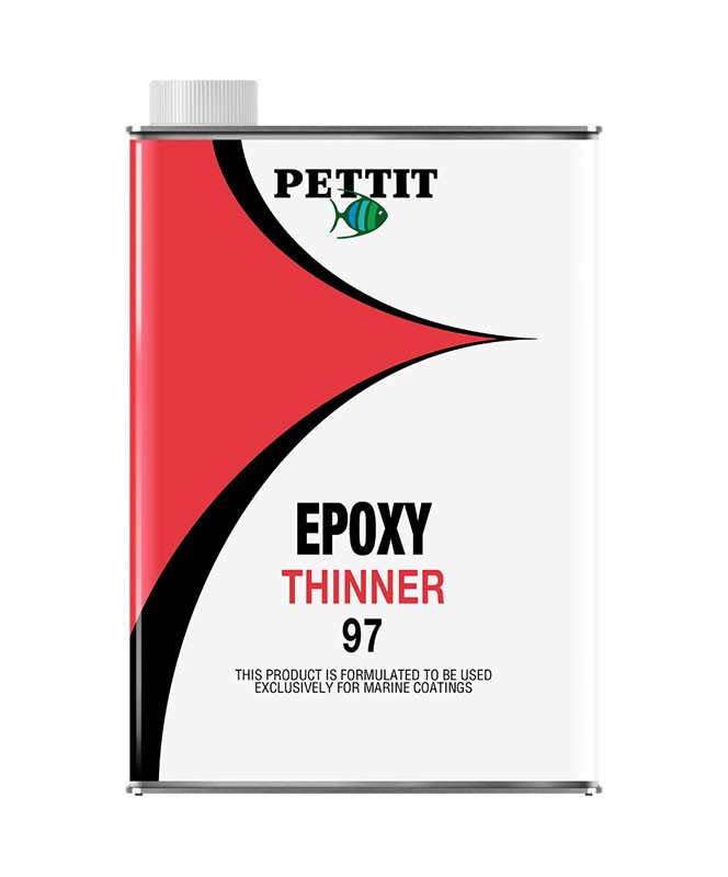 Pettit Marine Paint 97 Epoxy Thinner Quart