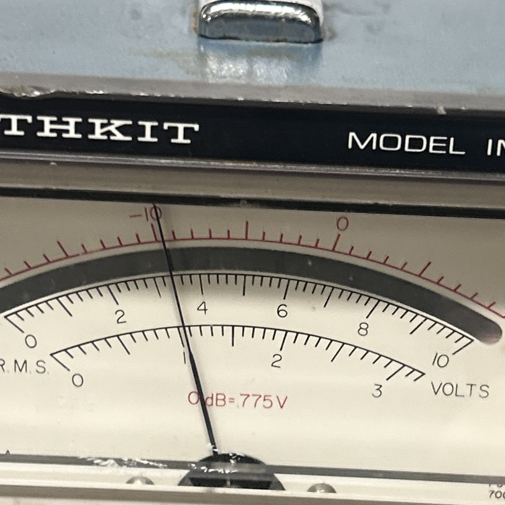 Heathkit IM-5238 AC Voltmeter, BENCH TESTS GOOD, NICE UNIT.