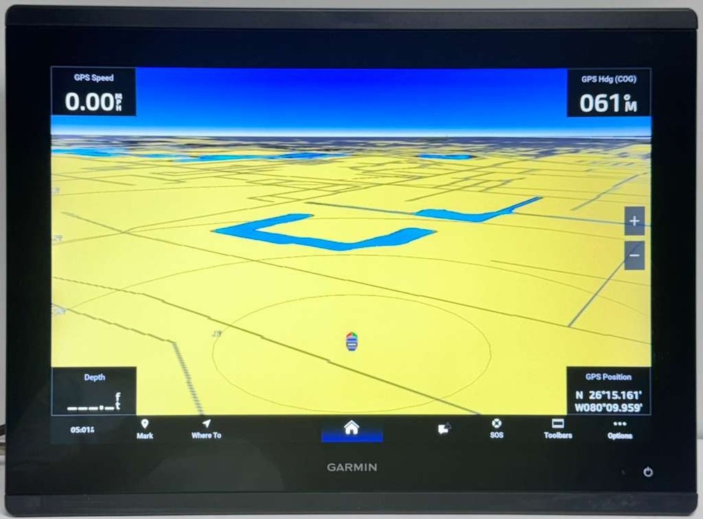Garmin GPSMAP 8617 Premium Full HD Touchscreen Chartplotter Display