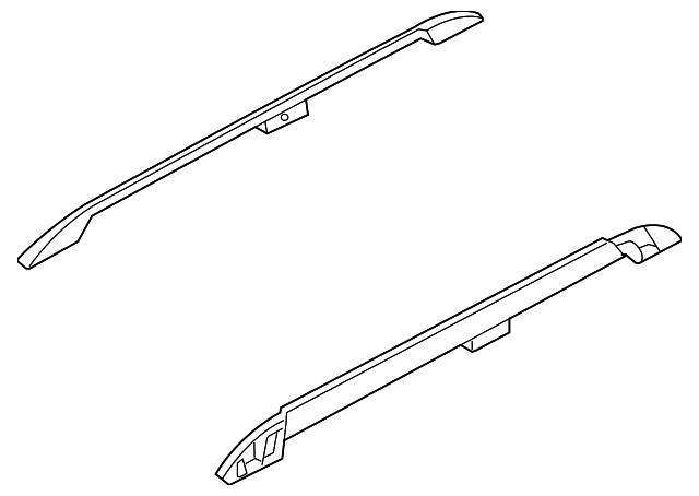 Genuine Ford Side Rail 7A2Z-7855115-CB