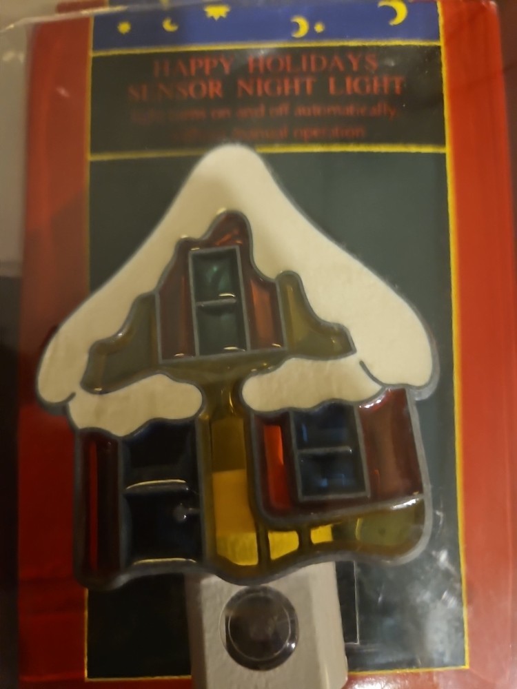 Happy Holidays Sensor Night Light