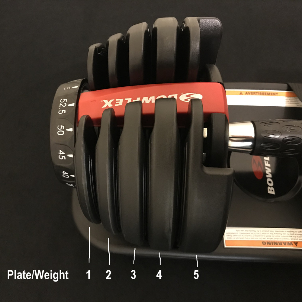 Replacement #5 (largest) Bowflex SelectTech 552 Series 2 Dumbbell Weight Plate
