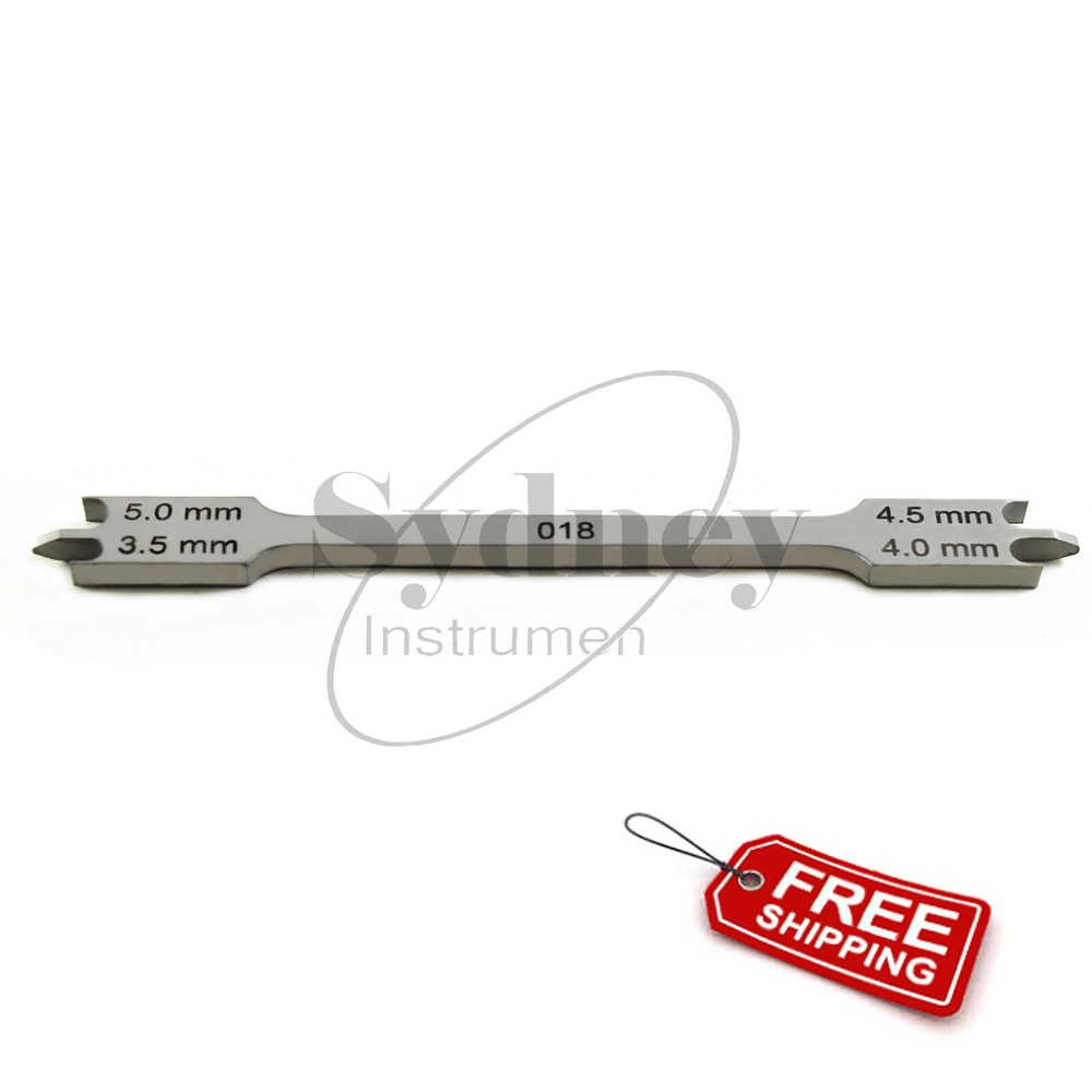 Orthodontic Bracket Height Gauge Positioning Measuring Wick Type