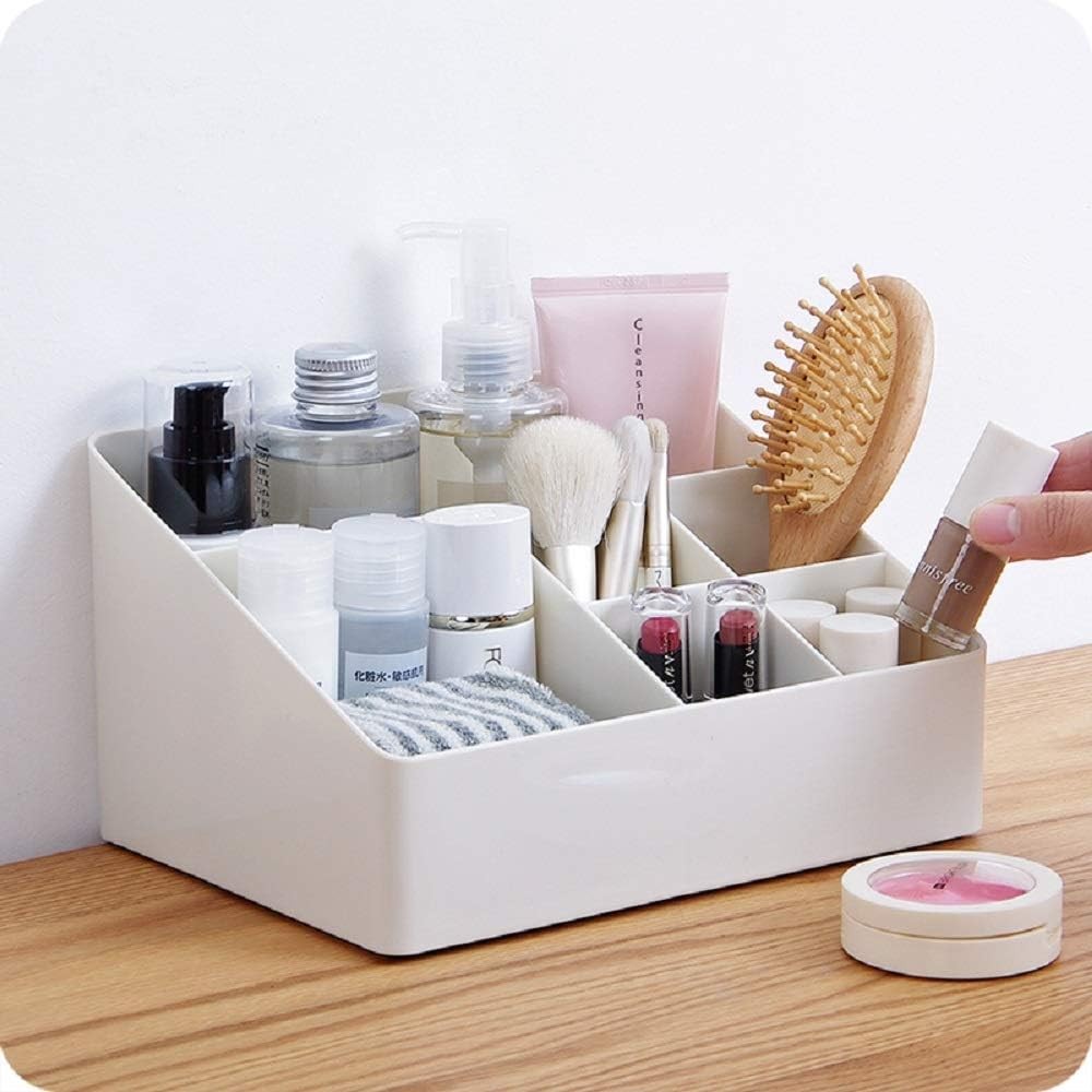 Granvela Home Organizer Bedside Table Makeup White