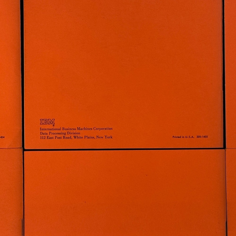1961 IBM Principles of Programming 12 Book Set Personal Study Program Vintage