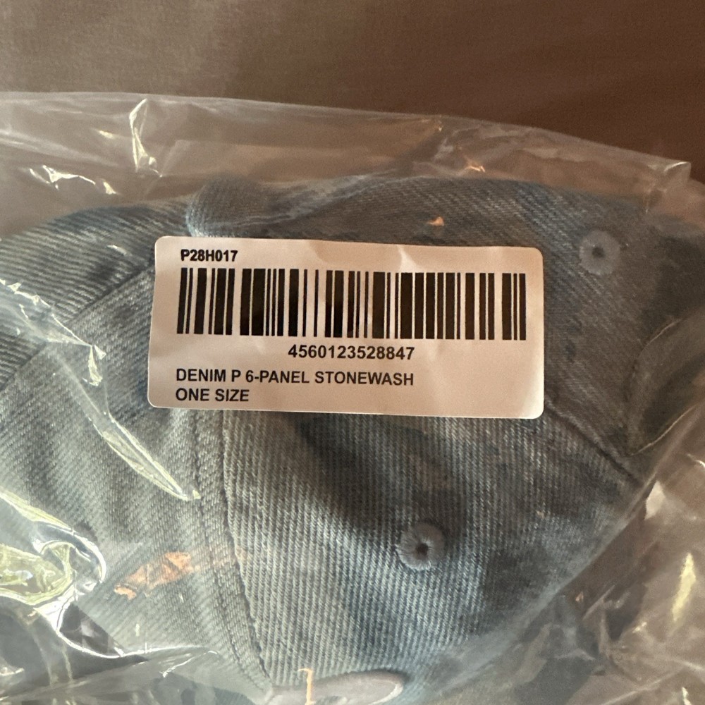 Palace Denim P 6-Panel Stonewash - 25SS