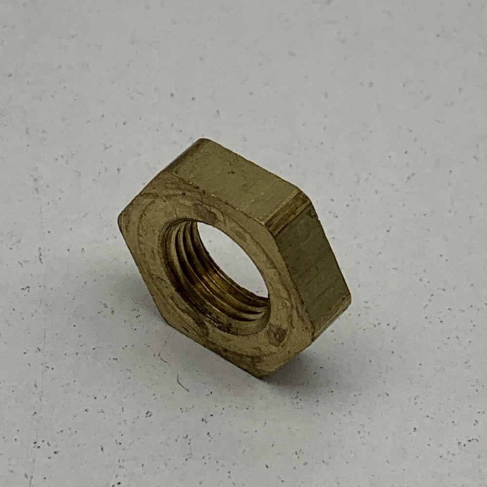 (20-Pack) Alkon 111A-2 Thin/Slim 1/8" NPT Solid Brass Hex Lock Nut Locknut
