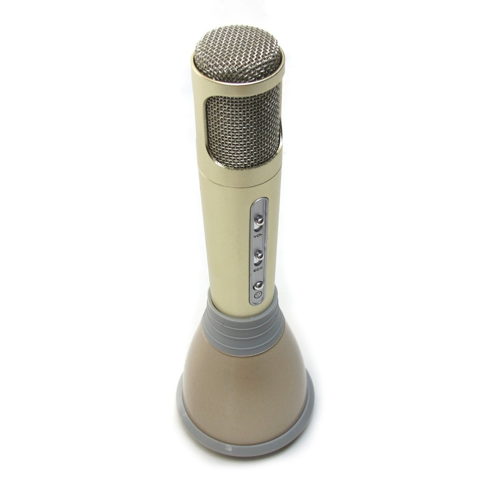 Mini Karaoke Wireless Bluetooth Handheld Microphone With Speaker