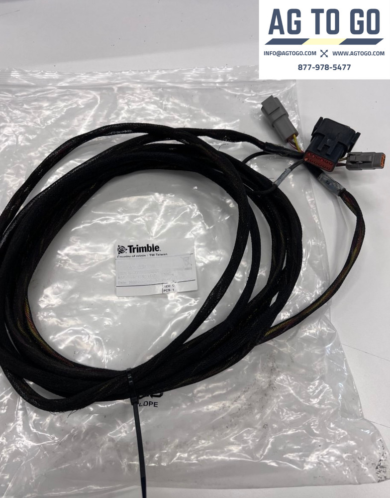 Pre-owned Trimble Cable Assembly Main Steering Angle Sensor AutoSense P/N 57885