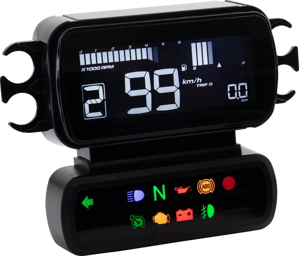 Koso D2 LCD Multifunction Speedometer Gauge (BA080020)
