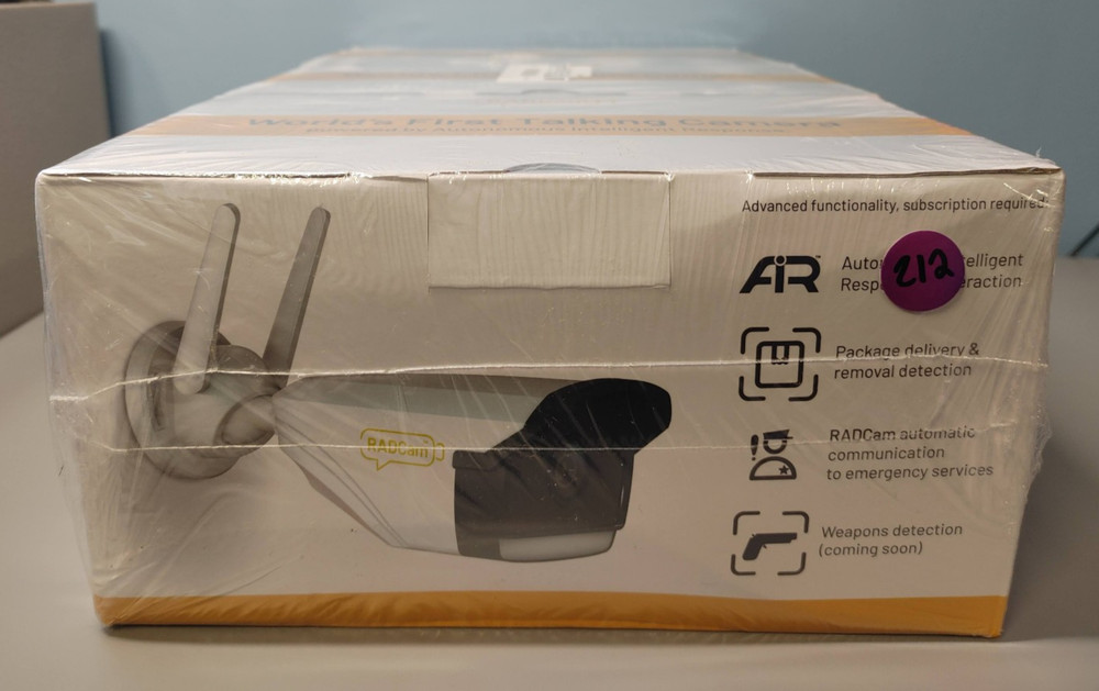 RADCam World’s First Talking AI Home Camera System | Smart Security System 3 Cam