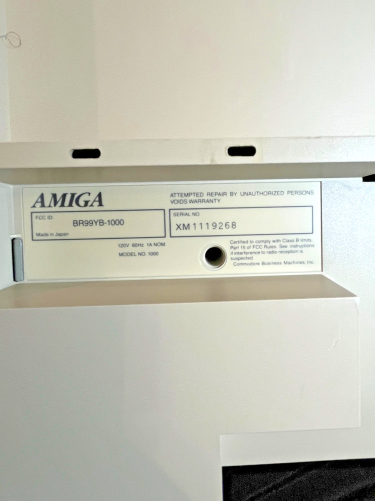 Amiga 1000 *Working* System w/Deluxe Paint, Scribble, Music, Printer, Tablet