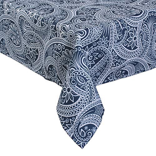 Paisley Outdoor Tabletop Collection, Water Resistant, 84" x 60" (Rectangular)