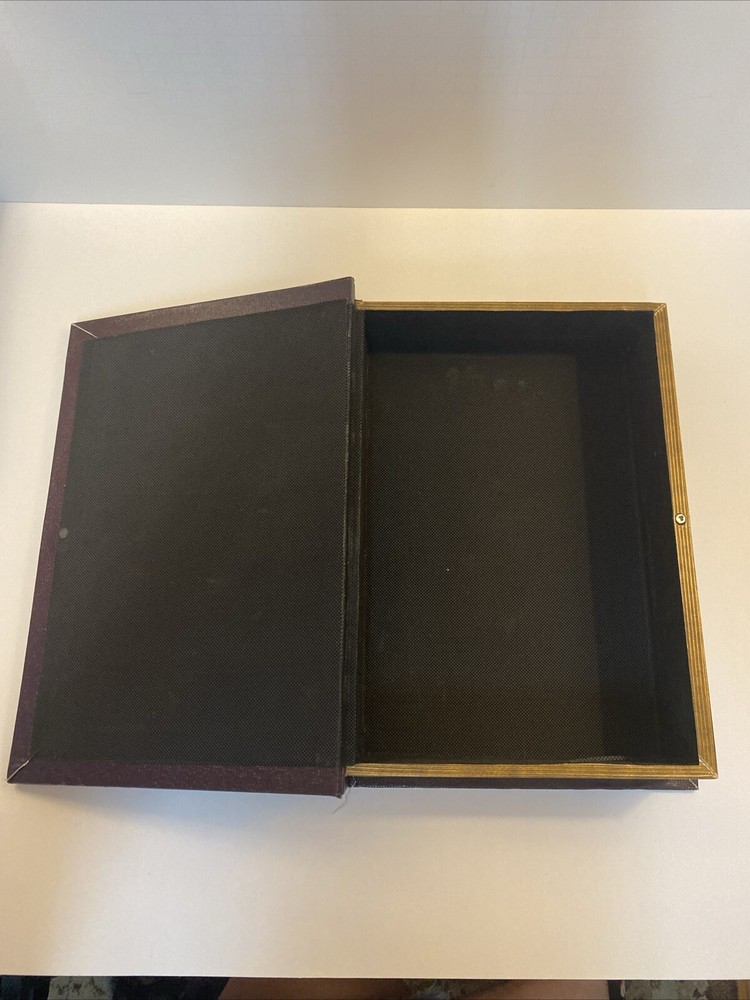 Hollow Hideaway Book Hidden Safe Storage Box