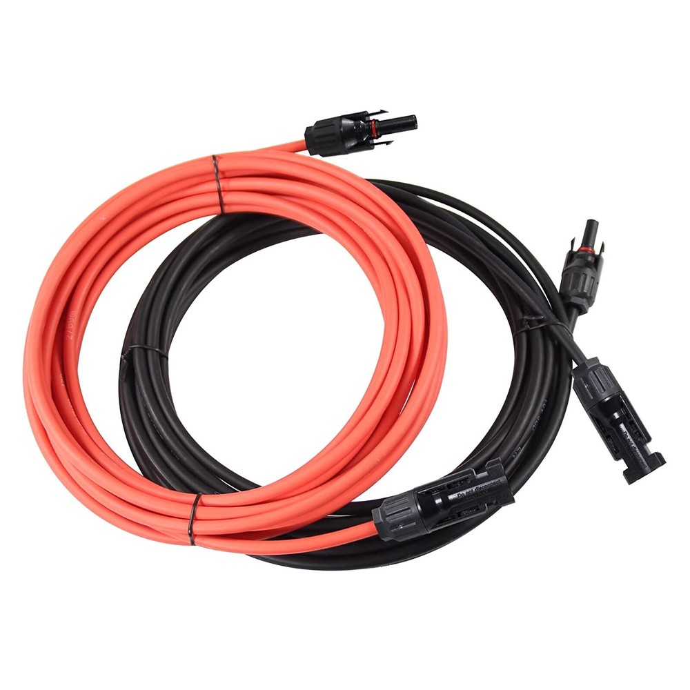 10AWG Solar Extension Cable with Female & Male Connector Solar Panel Adaptor Kit