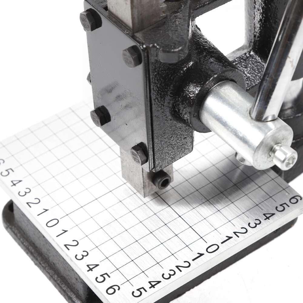 Leather Imprinting Machine Embossing Press Leather Stamp Punching Bronzing Tool