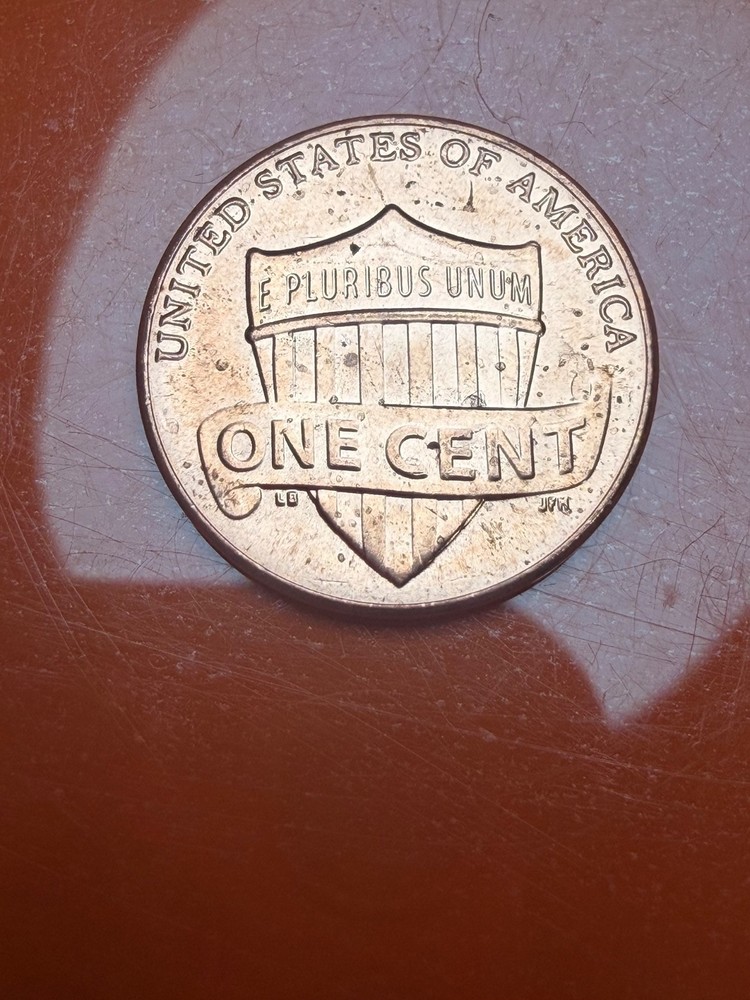 Laser Etched Penny Cent Coin Thin Blue Line