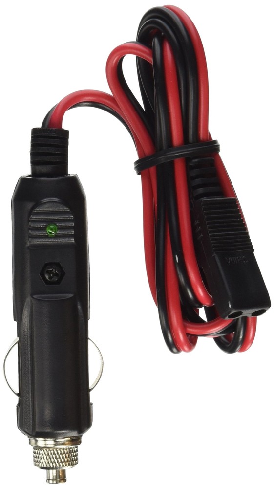 RoadPro RPPS-219 2-Pin 2-Wire DC Power Cord 12V Cigarette Lighter Plug