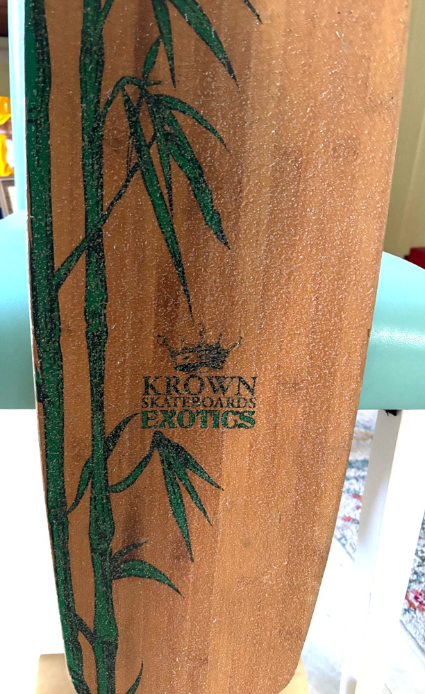 Krown Skateboards Exotics Bamboo Drop-Through Snapback 42” Longboard