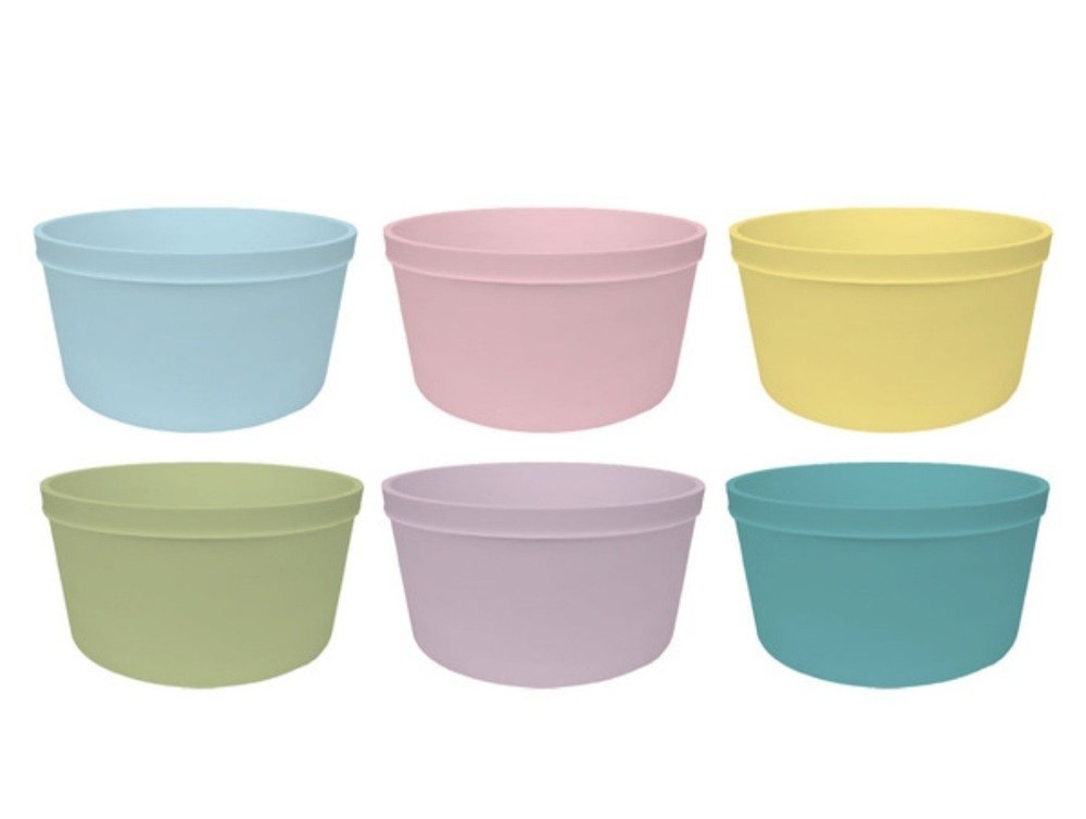 Crofton Silicone Bakeware Set Flower Cakelet Pan Baking Cups Tools 6pc