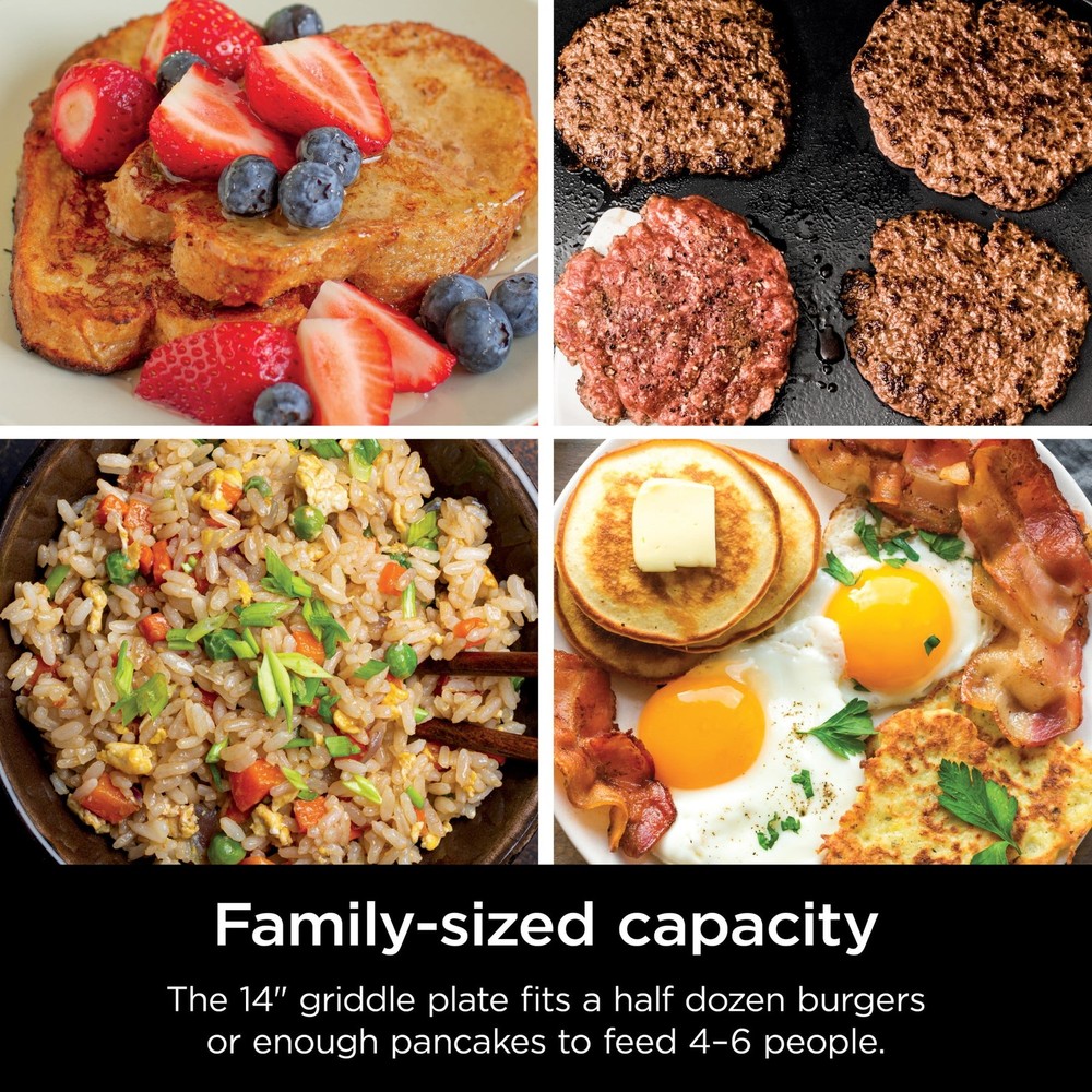 Ninja 14" Nonstick Flat Top Griddle Plate